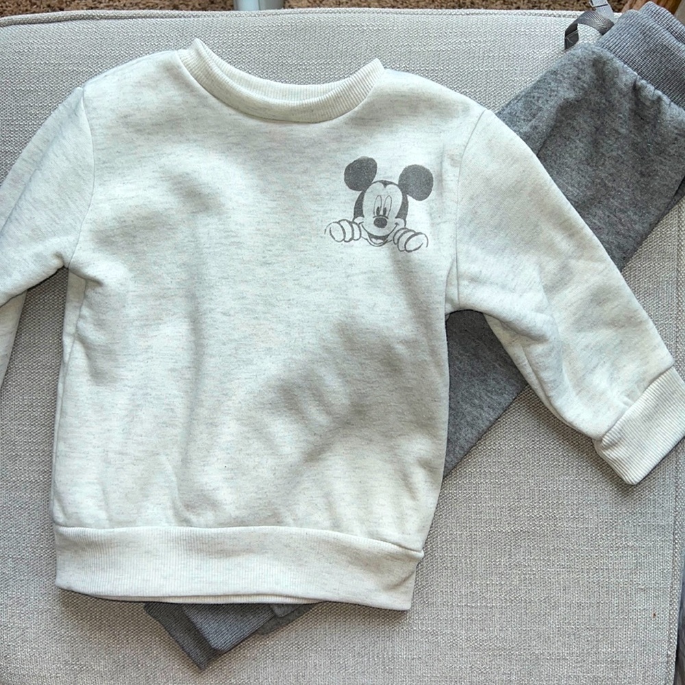 Mickey Mouse sweat suit